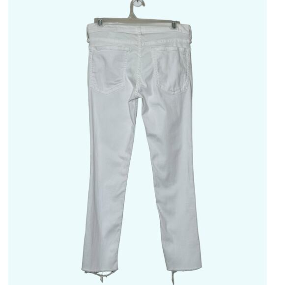 Rag & Bone off white Dre capri cropped jeans size 25 - Picture 2 of 9